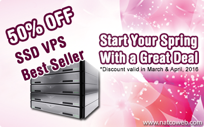 vps, dedicated, colocation promotion from Natcoweb